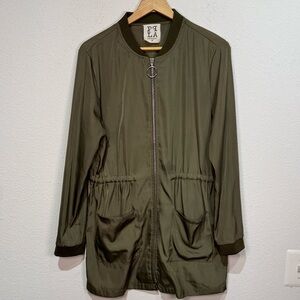 PPLA Utility Jacket in army green size medium